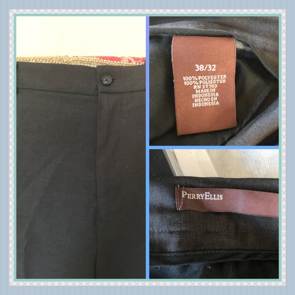 Men’s slacks size 38/32 made by Perry Ellis
